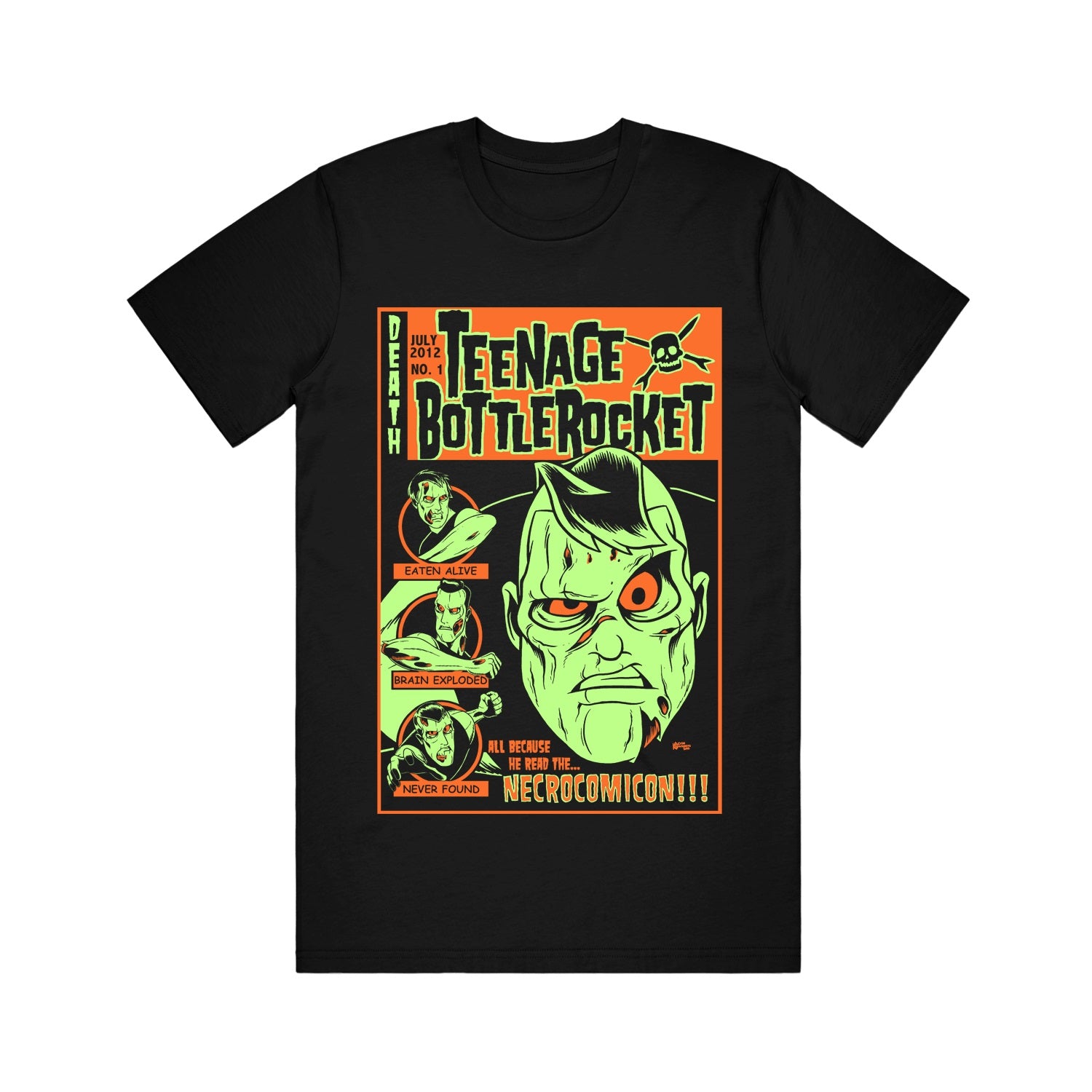 Necronomicon (Halloween Edition) Black T-shirt